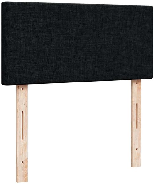 vidaXL Ottoman-Bett mit Matratze & LEDs Schwarz 90x190 cm Stoff 3312189 Bild 10