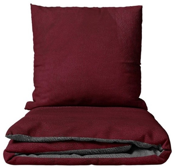 Leonado Vicenti Bettwäsche Winter flauschig warm, Fleece, 3 teilig, Thermofleece kuschelig weich, Einfarbig Bild 4