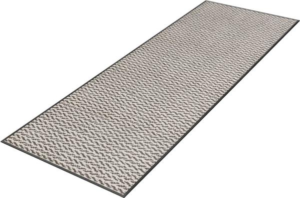 wash+dry by Kleen-Tex Läufer Duo Latte, rechteckig, Höhe: 9 mm, Schmutzfangläufer, rutschhemmend, In- und Outdoor geeignet, waschbar
