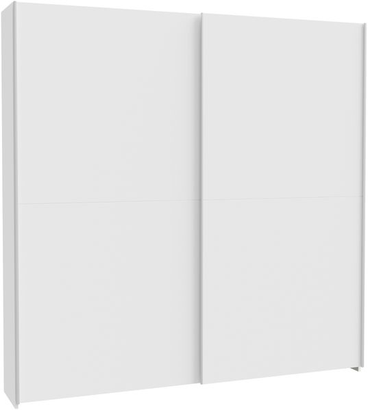 Schwebetürenschrank >HOME NOOK< 12 Böden, in Weiss - 200,1x210x39,1cm (BxHxT)