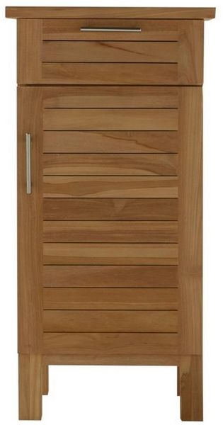 Tikamoon Hochschrank Soho Unterschrank aus massivem Teakholz