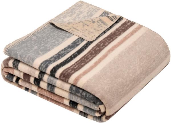 Wohndecke Kumba, IBENA, in neutralen Farbtönen