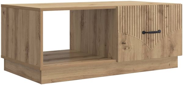 vidaXL Couchtisch Artisan-Eiche 90 x 50 x 37 cm Holzwerkstoff 895424