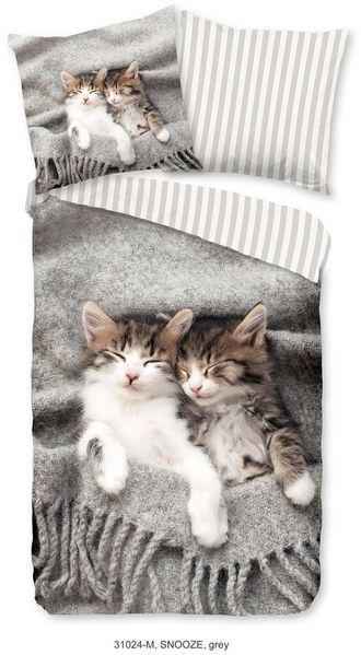 PURE luxury collection Kinderbettwäsche Wendebettwäsche SNOOZE Kinderbettwäsche-Set Bettbezug & Kissenbezüge, Microfaser, 2 teilig