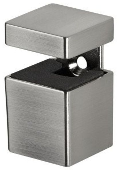 Dolle Regalclip-Set Stick-it verstellbar 0,5-2 cm Edelstahl 2 Stück