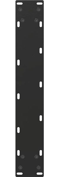 vidaXL Bartischbeine U-Form 2 Stk. Schwarz 50x(90-91) cm Stahl 4013220 Bild 7