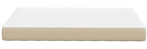 vidaXL Bettmatratze mit Matratze Salbei 120 x 190 cm Stoff 42008280 Bild 5