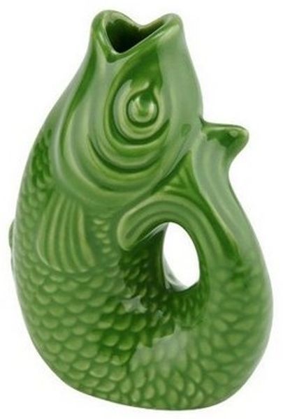 Giftcompany Dekovase Monsieur Carafon Vase / Karaffe Fisch XS green bay 0,2l (Vasen)