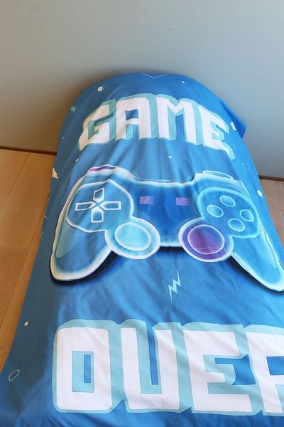 Game Over Controller Bettwäsche Set 2 tlg 135 x 200 cm 100% Baumwolle