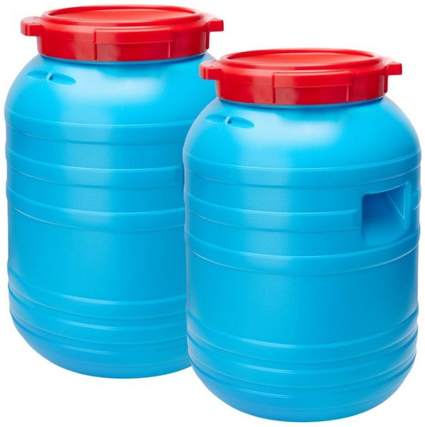 Garronda Topfdeckel Plastikfass für Garten Lebensmittelfass aus HDPE-Kunststoff GD-0055, (1-tlg)