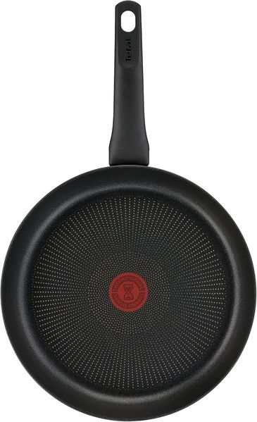 Tefal Hard Titanium On Pfannenset 24 + 28 cm, Pfanne Induktion, Aluminium, unbedenkliche Antihaftversiegelung, Thermo-Signal bei idealer Brattemperatur, für alle Herdarten geeignet, G28890