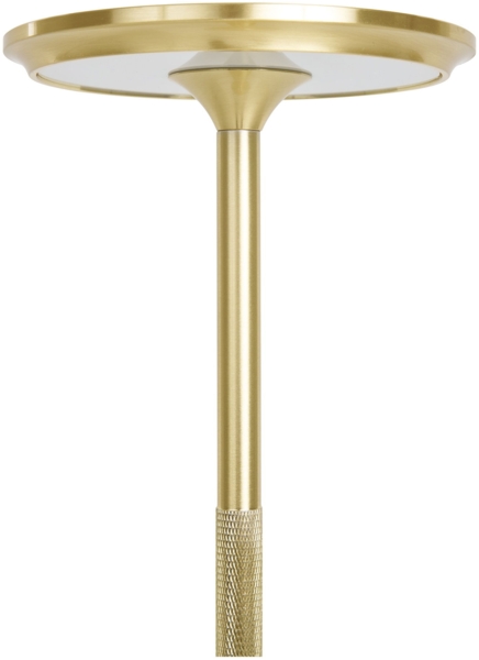 Tischleuchte, Metall, wiederaufladbar, Messing Bild 3