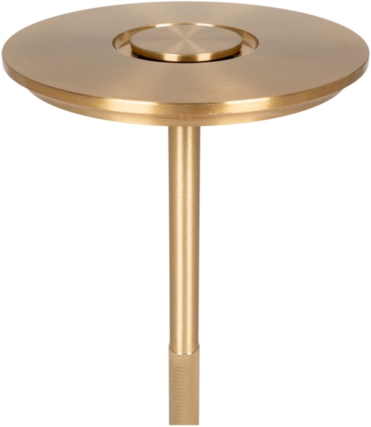 Tischleuchte, Metall, wiederaufladbar, Messing Bild 6