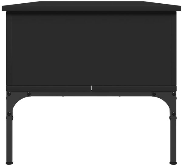 vidaXL Couchtisch Schwarz 100x50x45 cm Holzwerkstoff und Metall 845411 Bild 6