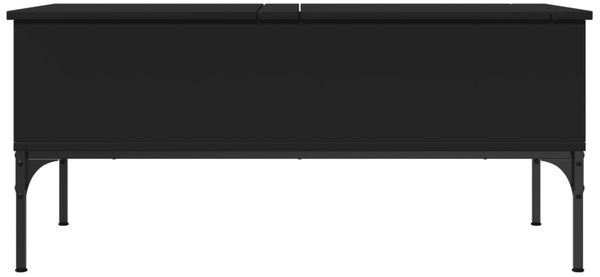 vidaXL Couchtisch Schwarz 100x50x45 cm Holzwerkstoff und Metall 845411 Bild 5