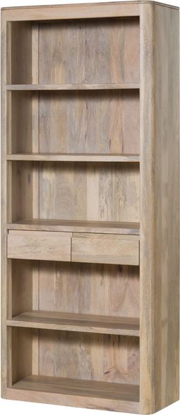 Bücherregal Mango 88 x 40 x 205 weiß lackiert TORONTO #318