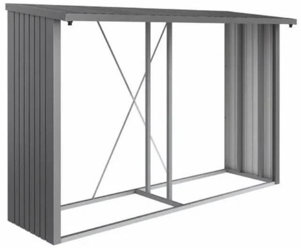Biohort Holzlager WoodStock Gr. 300 lieferbar in 3 Farben quarzgrau-metallic