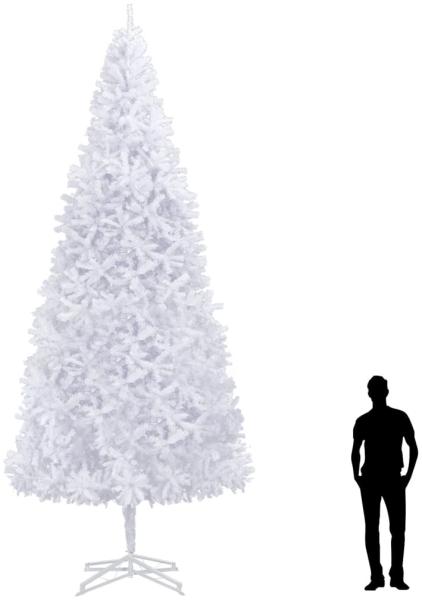 vidaXL Künstlicher Weihnachtsbaum 500 cm Weiß 284296