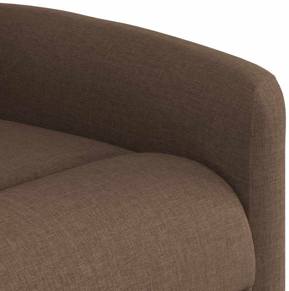 vidaXL Relaxsessel Braun Stoff 4015600 Bild 8