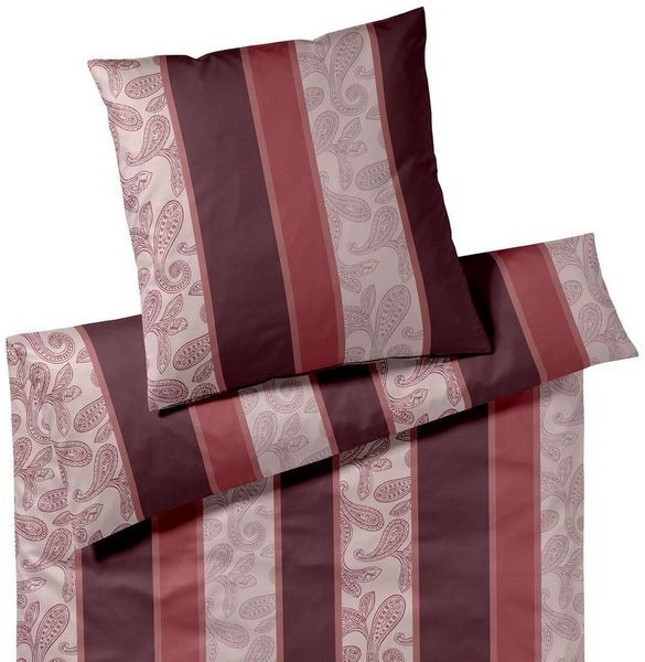 JOOP! Bettwäsche Paisley Stripes, Mako Satin, 2 teilig