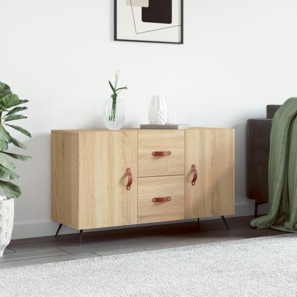 vidaXL Sideboard Sonoma-Eiche 100x36x60 cm Holzwerkstoff 828143