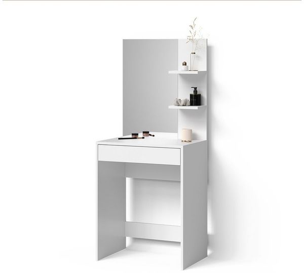 Livinity® Schminktisch Nola, Weiß, 60 cm (1-St)