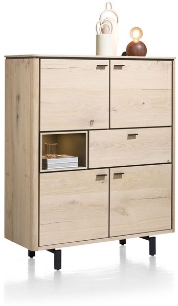 LIVADA Highboard braun