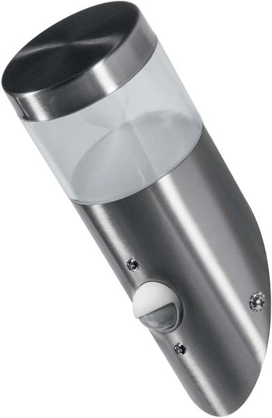 Osram LED Wand- und Deckenleuchte, Leuchte fuer Aussenanwendungen, warmweiss, Integrierter Tageslicht- und Bewegungssensor, Endura Stlye Mini Cyl Torch Sensor