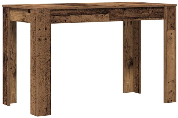 vidaXL Esstisch Altholz-Optik 120x60x76 cm Holzwerkstoff 855840