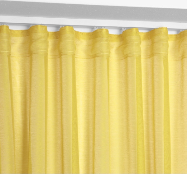 Beautex Gardine Transparente Gardine Dolly, wählbar mit Kräusel- und Ösen- Aufhängung (1 St), Kräuselband, transparent