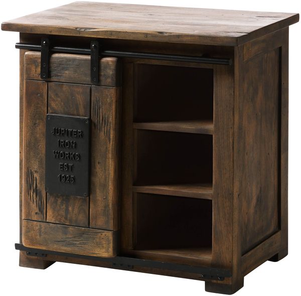 Kommode Mango 70x45x70 braun lackiert RAILWAY #424