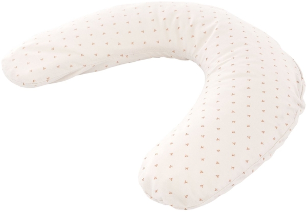 Seitenlagerungskissen Twister beige Füllung: EPS-Perlen