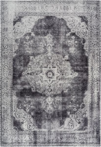 Kurzflorteppich Hikina 100 Anthrazit 140x200 cm