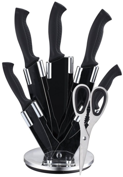 7-teiliges Profi Messer-Set drehbar Messerset sehr hochwertiges Schälmesser Küchenmesser Set Kochmesser Motiv 4