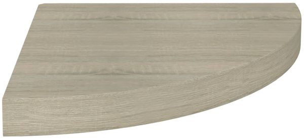 vidaXL Eck-Schweberegale 4 Stk. Eichen-Optik 35x35x3,8 cm MDF 323927 Bild 3