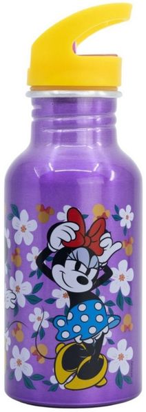 Disney Minnie Mouse Trinkflasche Wasserflasche 545 ml Flasche mit Trinkaufsatz und Schraubverschluss