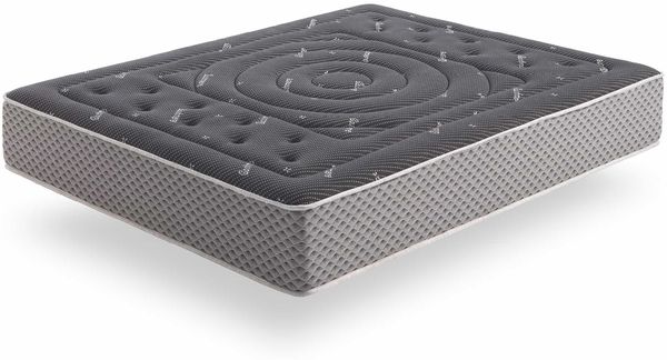 Moonia Premium Black Multizone Matratze Komfortschaum Schwarz 150x190cm