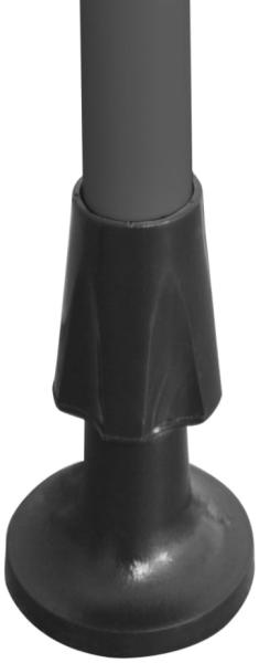 vidaXL Einziehbare Markise Handbetrieben mit LED 200 cm Anthrazit 145864 Bild 8