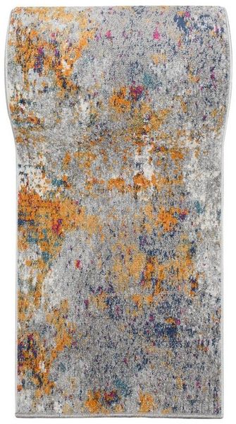Mazovia Läufer Läufer Flurläufer Modern Abstraktes Teppichläufer 100 cm Breit, 100 x 100 cm, Kurzflor, Meterware, Höhe 9 mm