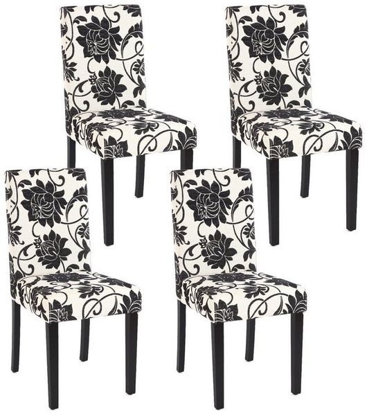 MCW Esszimmerstuhl Littau-s-4 (Set, 4 St), 4er-Set, Rutschfest durch Kunststoffuntersatz, Komfortable Polsterung Bild 5