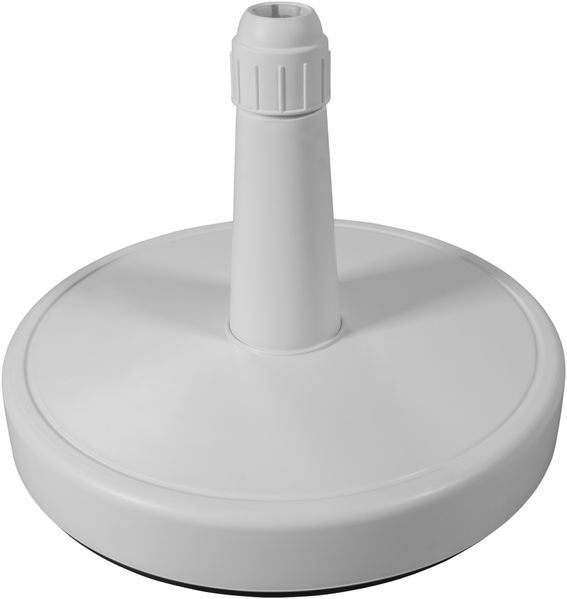 Doppler Schirmständer Füllsockel 70 L rund ø 69 cm befüllbar 85899 Weiss