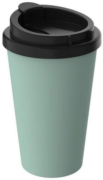 elasto Coffee-to-go-Becher 350 ml Kaffeebecher To Go doppelt isolierter Becher, Made in Germany, BPA-frei, Teebecher, Coffee Mug, recycled Becher