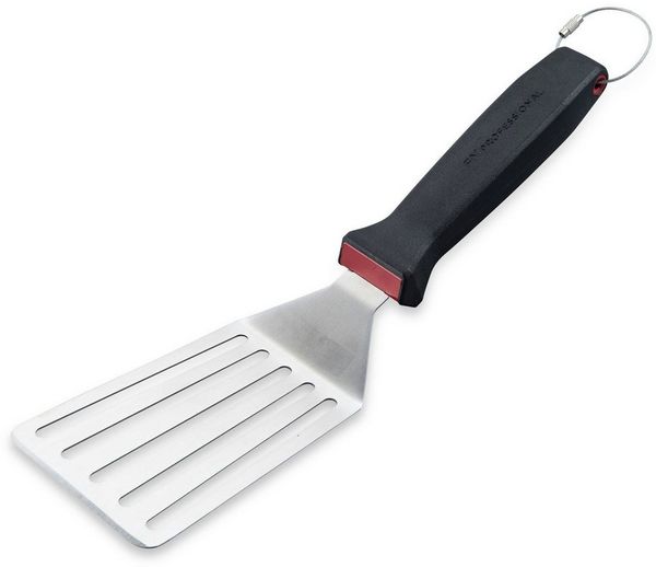FMprofessional Grillwender Bratenwender, Schlitzwender, Pfannenwender, Küchenhelfer, Kochutensil
