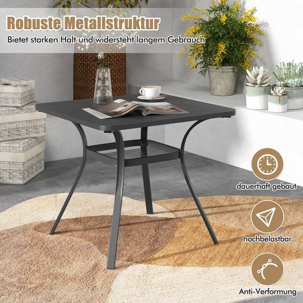 COSTWAY Gartentisch