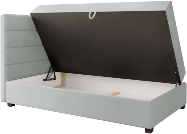 Boxspringbett Emprio (Farbe: Manila 14, Größe: 90 x 200) Bild 3