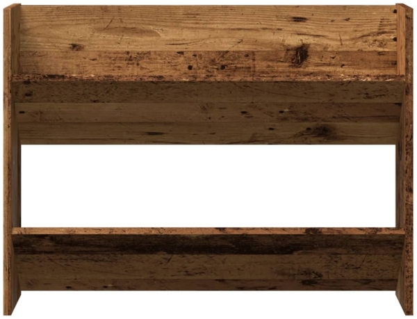 vidaXL Wand-Schuhregal Altholz-Optik 80x18x60 cm Holzwerkstoff 856542 Bild 4