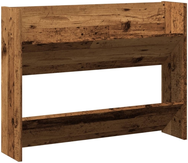 vidaXL Wand-Schuhregal Altholz-Optik 80x18x60 cm Holzwerkstoff 856542 Bild 2