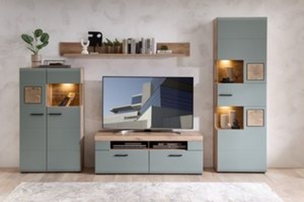 Innostyle Wohnwand FUN PLUS II, (4-St), inkl. LED-Beleuchtung Bild 6