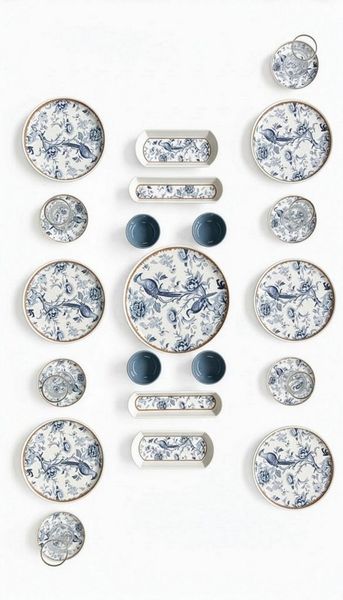 Hermia Concept Geschirr-Set (21-tlg), 6 Personen, Keramik, 21-teiliges Keramik-Set