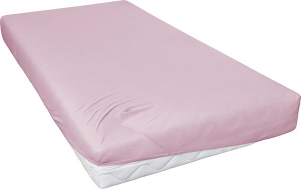 Jersey Spannbettlaken 100 x 200 cm mauve